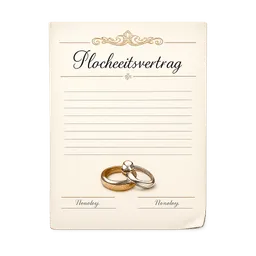 Transparent PNG of the GTA V item hochzeitsvertrag