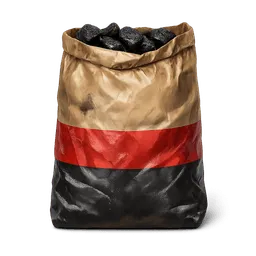 Transparent PNG of the GTA V item holzkohle