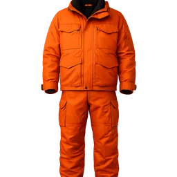 Transparent PNG of the GTA V item hose_und_jacke_in_orange