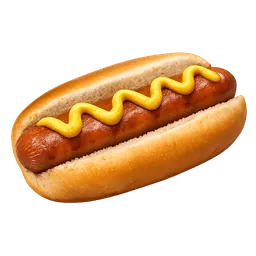 Transparent PNG of the GTA V item hotdog_mit_senf