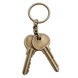 Transparent PNG of the GTA V item house_keys_on_chain