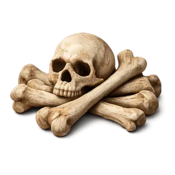 Transparent PNG of the GTA V item human_bones