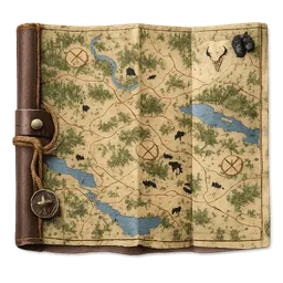 Transparent PNG of the GTA V item hunting_map