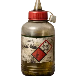 Transparent PNG of the GTA V item hydro_fluid_acid_bottle_1