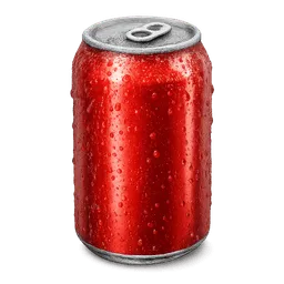 Transparent PNG of the GTA V item ice_cold_red_cola_can_ultra_realistic