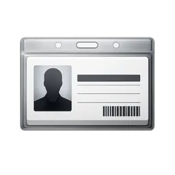 Transparent PNG of the GTA V item identity_card_with_a_clean_minimalitic_style