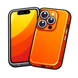 Transparent PNG of the GTA V item iphone_17_pro_max_orange