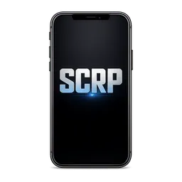 Transparent PNG of the GTA V item iphone_with_the_letters_scrp_on_it