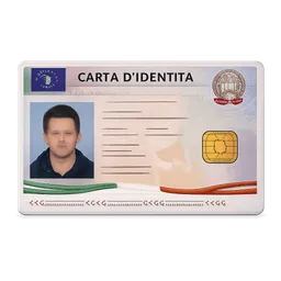 Transparent PNG of the GTA V item italian_identity_card
