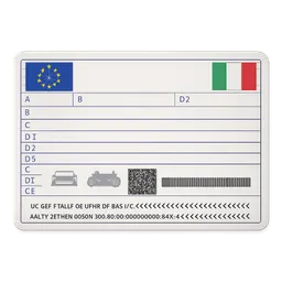 Transparent PNG of the GTA V item italian_registration_card