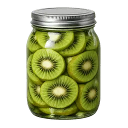 Transparent PNG of the GTA V item jar_filled_with_kivi_slices