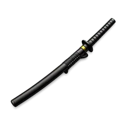 Transparent PNG of the GTA V item katana_1
