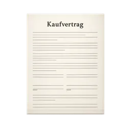 Transparent PNG of the GTA V item kaufvertrag_1
