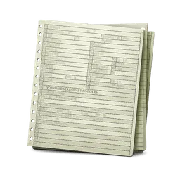 Transparent PNG of the GTA V item kfz_zulassungsnachweis