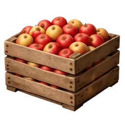 Transparent PNG of the GTA V item kiste_voll_mit_pfeln