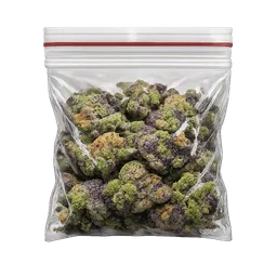 Transparent PNG of the GTA V item kq_weed_baggie_purple_haze