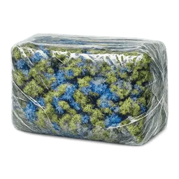 Transparent PNG of the GTA V item kq_weed_brick_blue_dream_packed_with_blue_pigments_inside_the_package