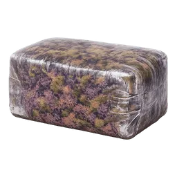Transparent PNG of the GTA V item kq_weed_brick_purple_haze_packed
