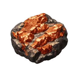 Transparent PNG of the GTA V item kupfer_chunk_erz