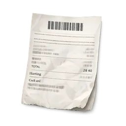 Transparent PNG of the GTA V item kvitto
