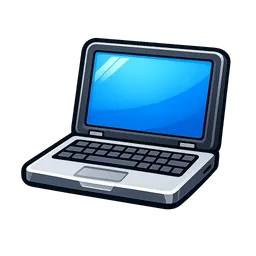 Transparent PNG of the GTA V item laptop