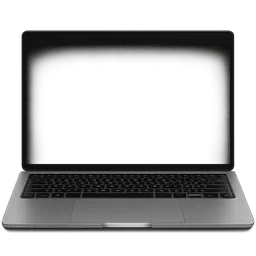 Transparent PNG of the GTA V item laptop_with_black_screen