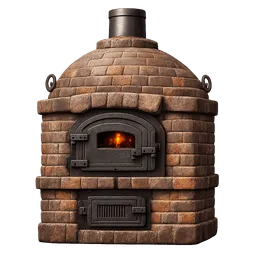 Transparent PNG of the GTA V item large_brick_furnace