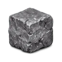 Transparent PNG of the GTA V item lead_ore_not_perfect_cube
