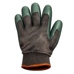 Transparent PNG of the GTA V item left_hand_trash_glove_rotated_to_the_back