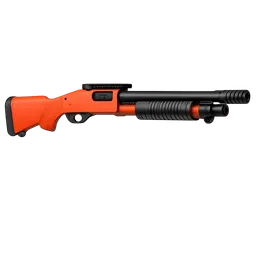 Transparent PNG of the GTA V item less_lethal_beanbag_shotgun_orange