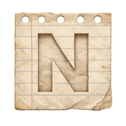 Transparent PNG of the GTA V item letter_n_in_a_note