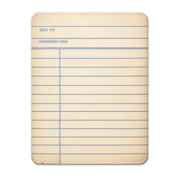 Transparent PNG of the GTA V item library_card
