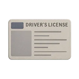 Transparent PNG of the GTA V item licencia_de_carro_basica
