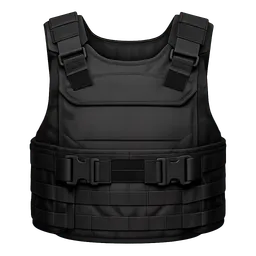 Transparent PNG of the GTA V item light_ballistic_vest_black