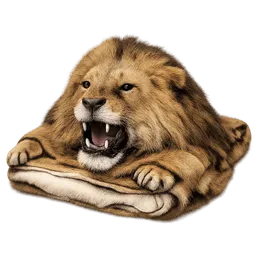 Transparent PNG of the GTA V item lion_pelt