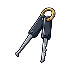Transparent PNG of the GTA V item lockpick_1