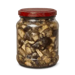 Transparent PNG of the GTA V item lq_jar_pote_de_baixa_qualidade_pote_com_cogumelos_de_qualidade_inferior