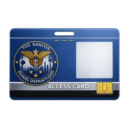 Transparent PNG of the GTA V item lspd_acces_card