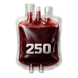 Transparent PNG of the GTA V item mach_mir_ein_icon_blood_250_mit_drauf_f_r_250