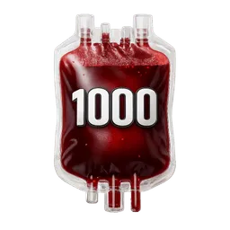 Transparent PNG of the GTA V item mach_mir_ein_icon_f_r_blut_mit_1000_drauf