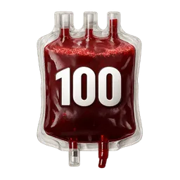 Transparent PNG of the GTA V item mach_mir_ein_icon_f_r_blut_mit_100_drauf