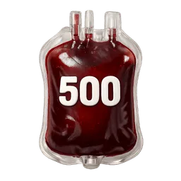 Transparent PNG of the GTA V item mach_mir_ein_icon_f_r_blut_mit_500_drauf_1