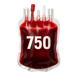 Transparent PNG of the GTA V item mach_mir_ein_icon_f_r_blut_mit_750_drauf