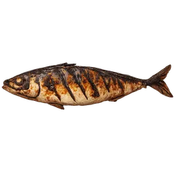 Transparent PNG of the GTA V item mackerel_on_grill