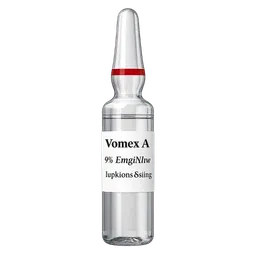 Transparent PNG of the GTA V item macro_of_a_large_10ml_clear_glass_break_neck_ampoule_red_neck_ring_white_label_w