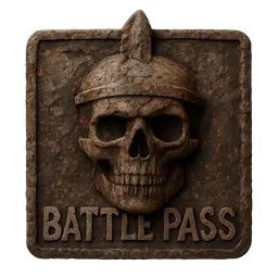 Transparent PNG of the GTA V item make_a_battle_pass_premium_sign_but_apocalyptic