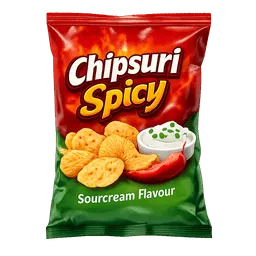 Transparent PNG of the GTA V item make_a_spicy_bag_with_sourcream_flavour_and_to_have_the_title_on_the_bag_with_ch