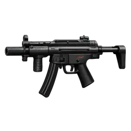 Transparent PNG of the GTA V item make_me_an_image_for_weapon_airsoftmp5_100_by_100_please