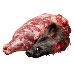 Transparent PNG of the GTA V item meat_boar