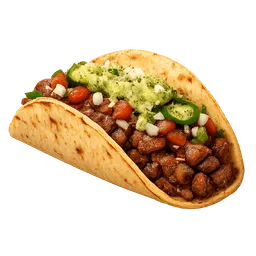 Transparent PNG of the GTA V item meat_taco